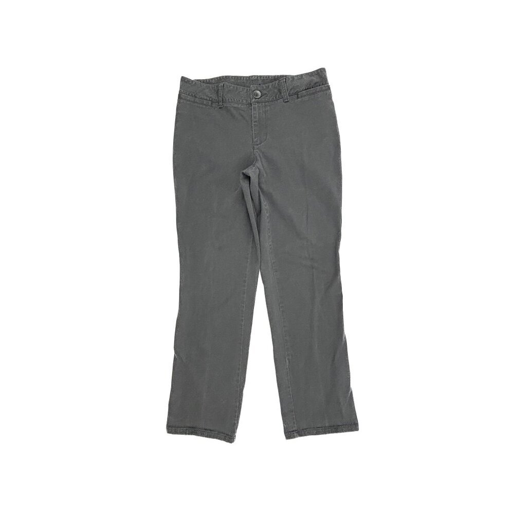 Lane Bryant Straight Leg‎ Women's size 14 Gray Chino Pants